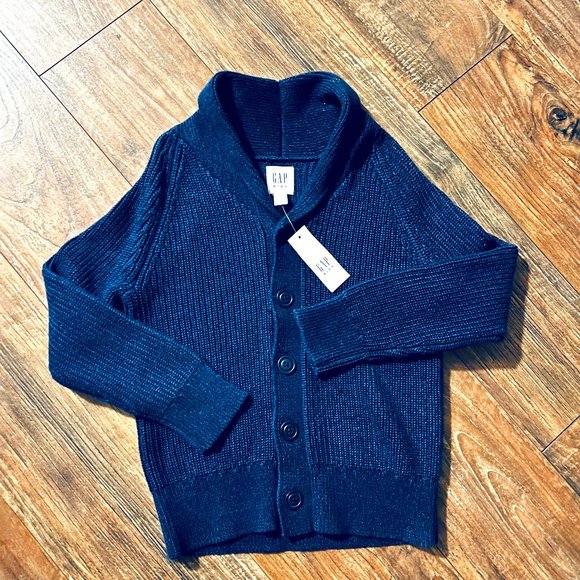 Boy Blue Shawl Cardigan - Picture 1 of 1